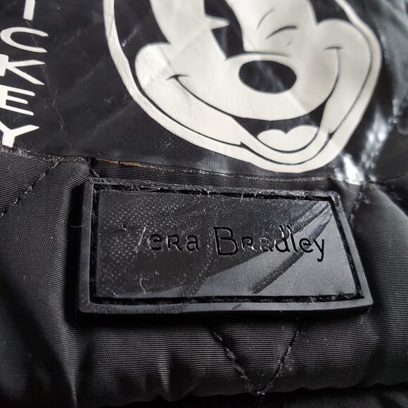 Vera Bradley Cellphone Crossbody Bag Black Read Description - Picture 5 of 6